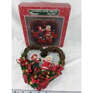 Christmas Around the World Childrens Heart Wreath